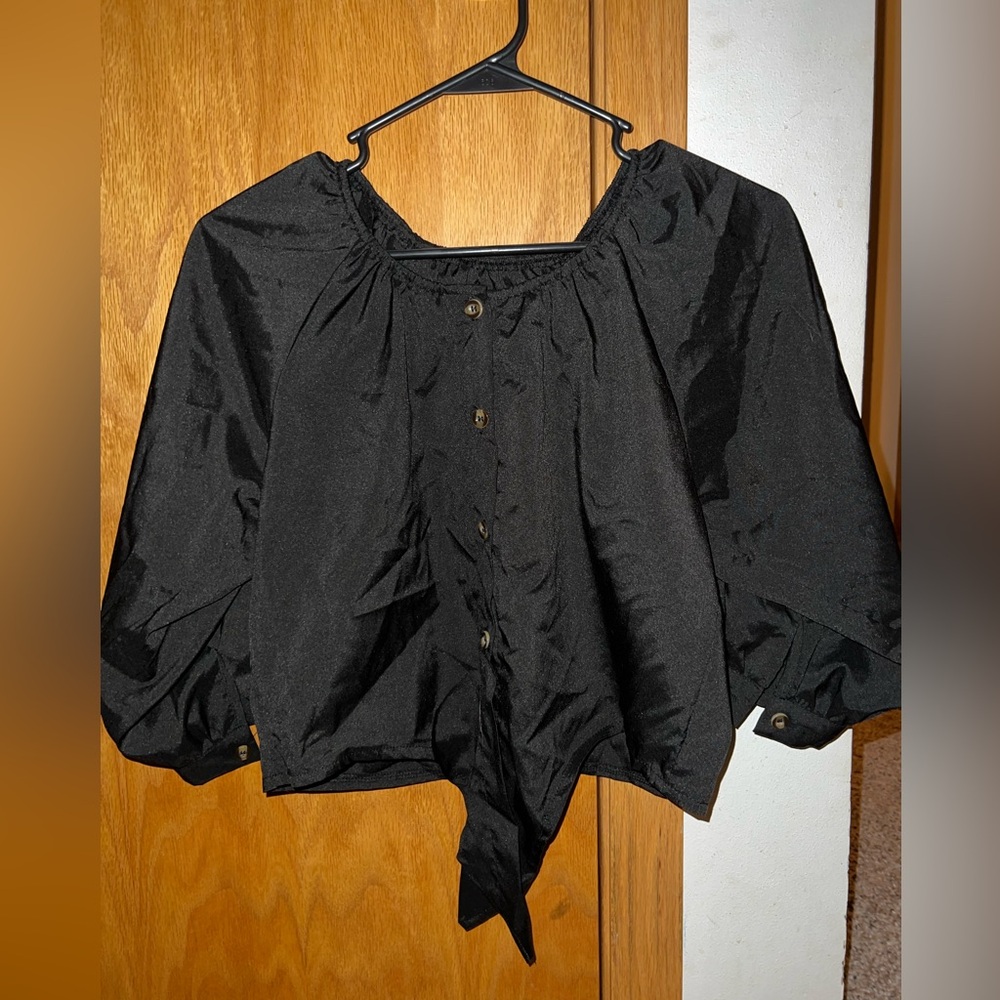 Shein Blouse, Medium, Black